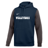 Nike Men's Club Volleyball  Fleece Color Block Hoodie - Navy/Grey