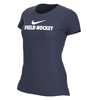 Nike Women's Field Hockey Tee - Navy