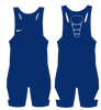 Nike Grappler Elite Wrestling Singlet - Royal / White