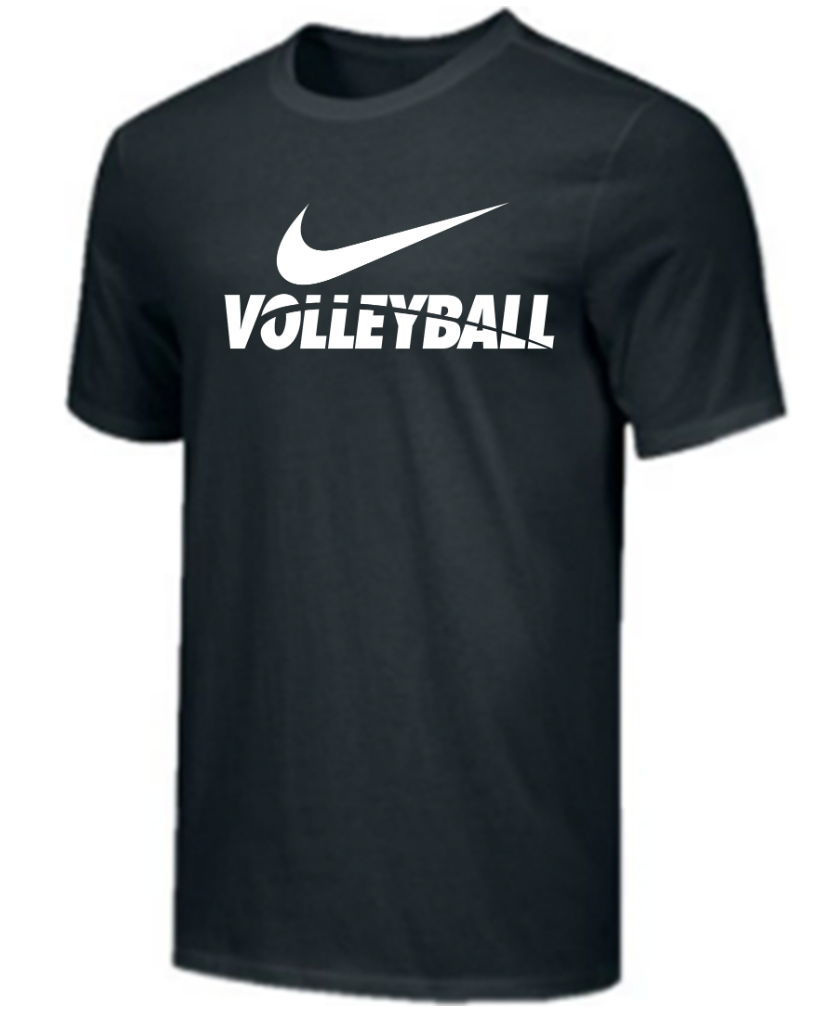 Nike Women's Volleyball Tee Black/White