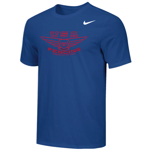 Nike Men's USA Fencing Legends of the Piste Tee Royal/Red