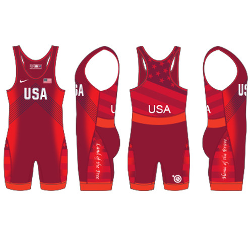nike usa wrestling singlet