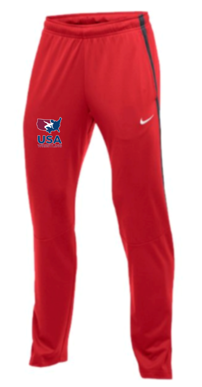 Nike Women's USA 4* Strike Knit Pants - Black / Red