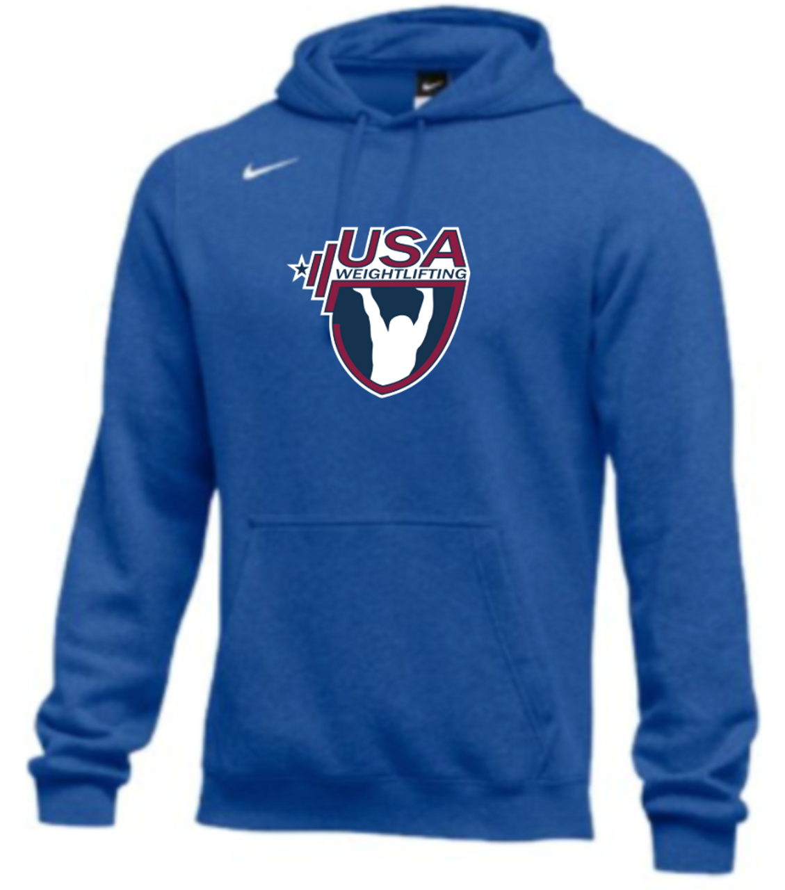 USAW Club Fleece Pullover Hoodie - Royal