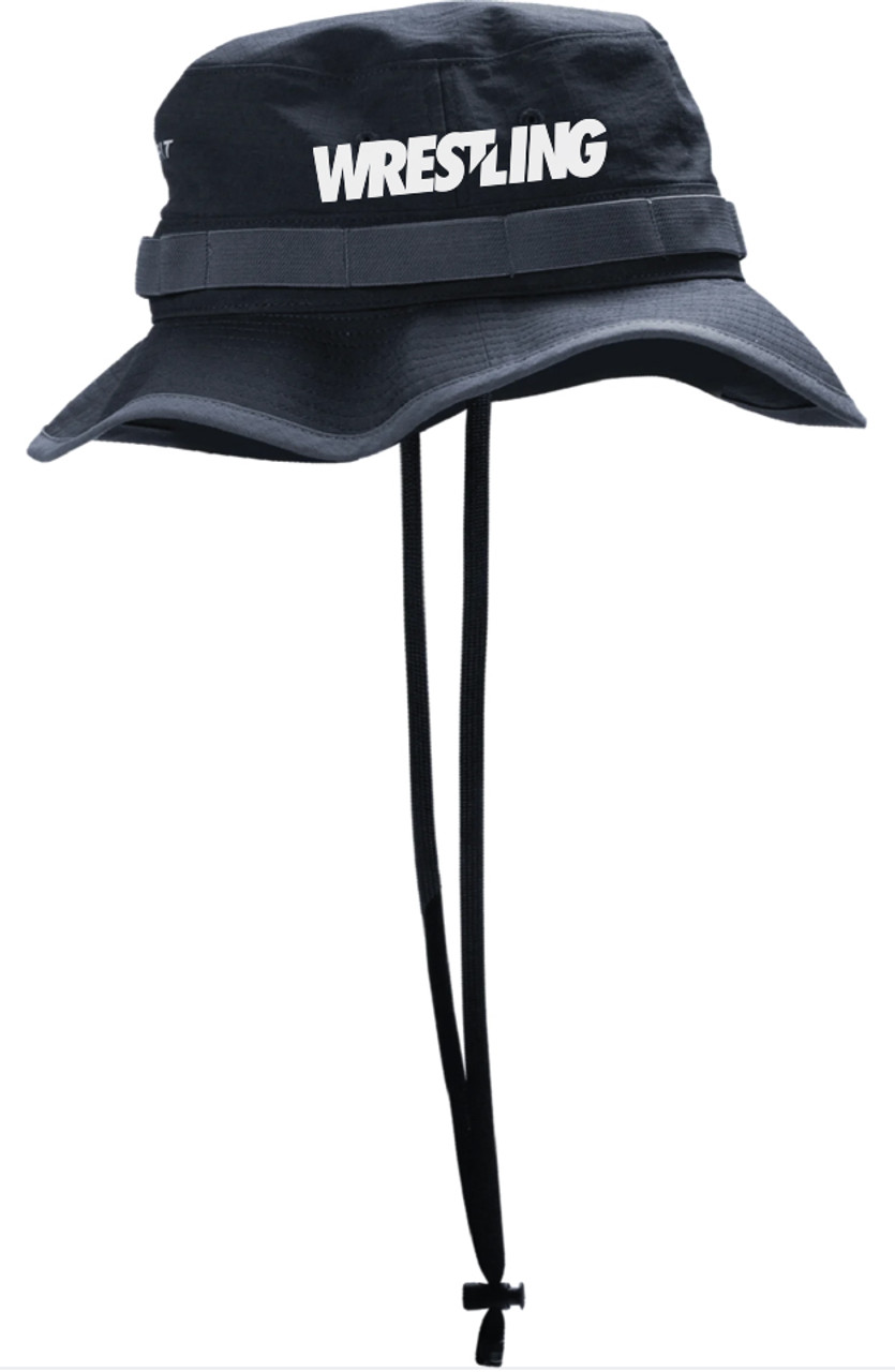 black nike dri fit bucket hat