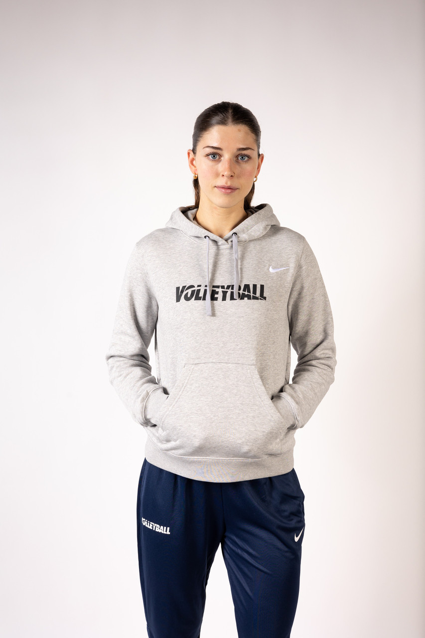 nike hoodie women gray