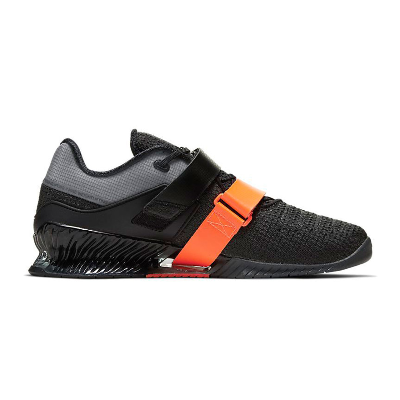 Nike Romaleos 4 Weightlifting Shoes - Anthracite / Total Orange / Black /  White