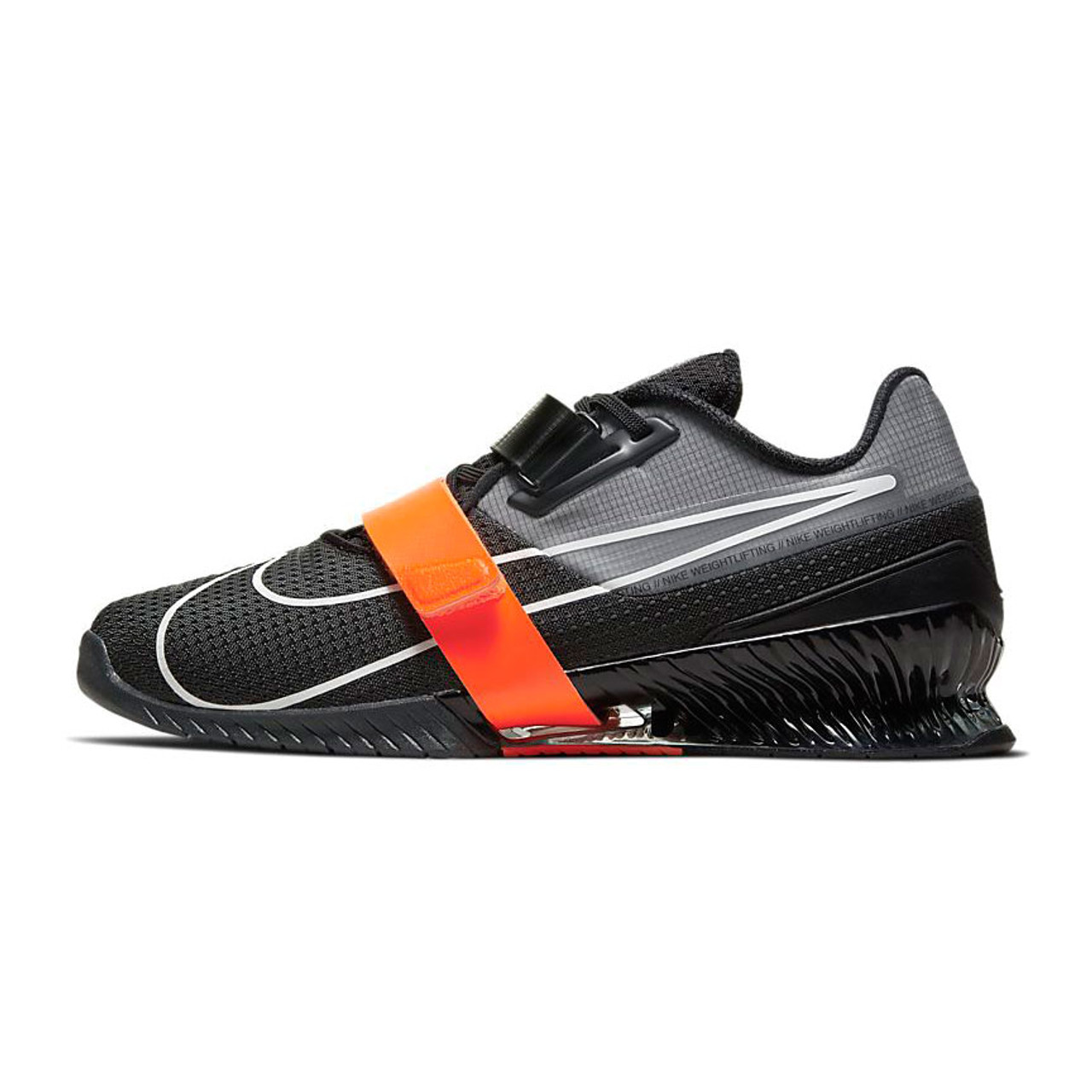 Nike Romaleos 4 Weightlifting Shoes - Anthracite / Total Orange / Black /  White