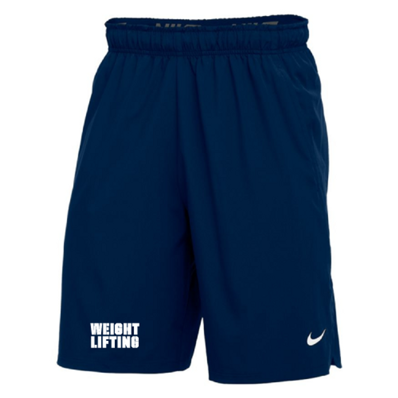 Nike Men's Weightlifting Flex Woven Training Short W/Pockets - Navy/White