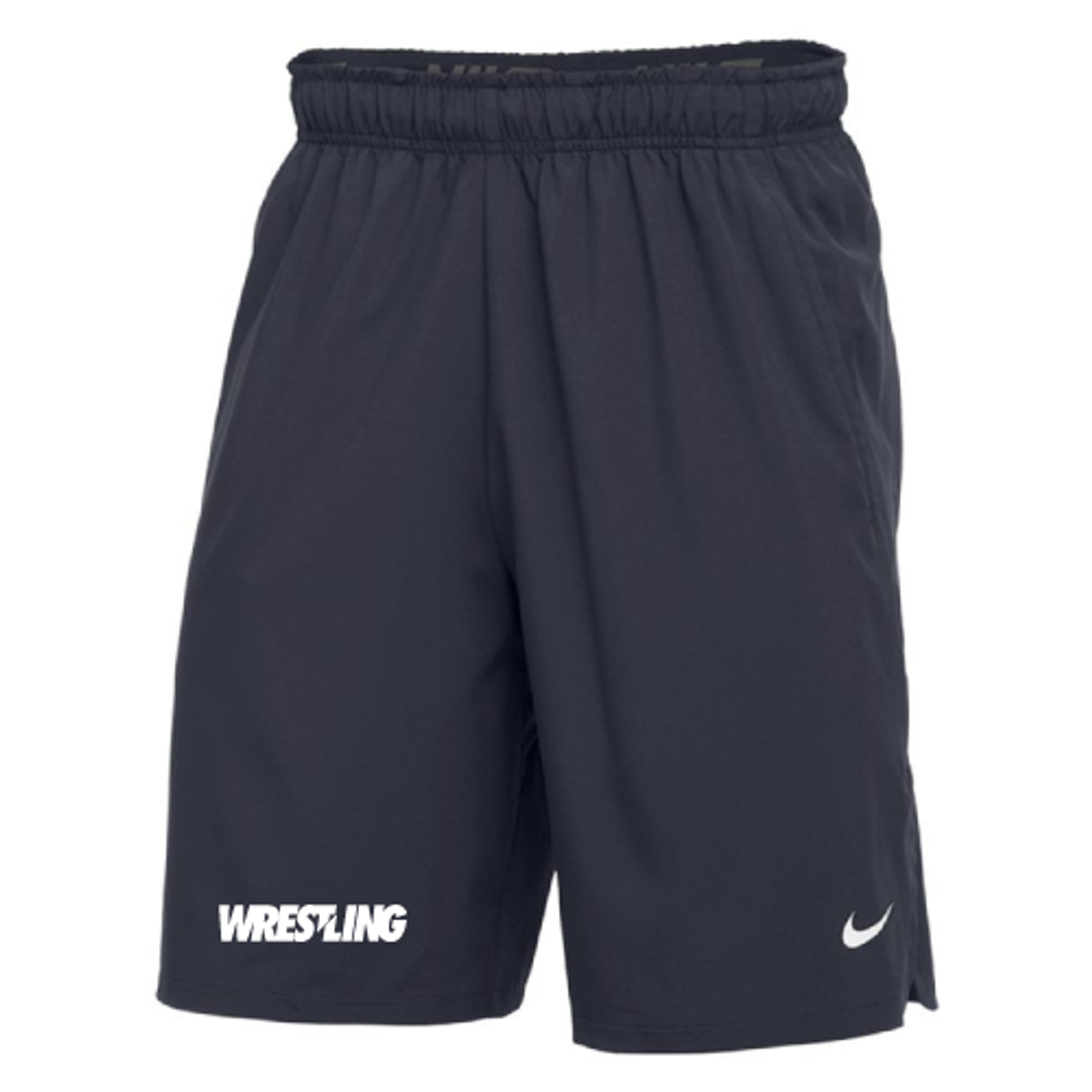 Buy the Nike Nike Flex Dri-Fit Woven Training Shorts in Grey/Black on