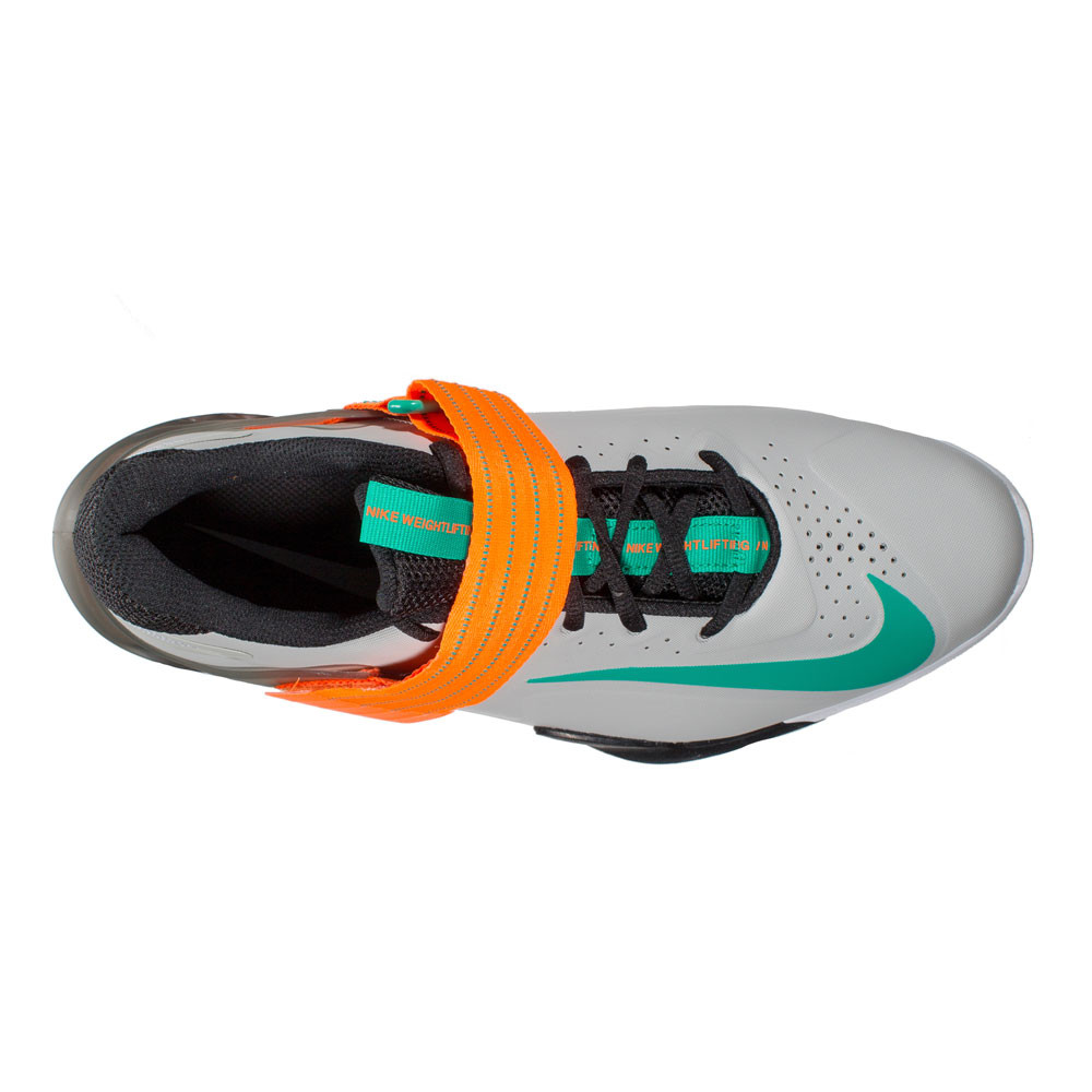 Nike Savaleos Weightlifting Shoes - Grey Fog / Clear Emerald