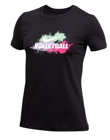 Nike Women's Volleyball Pastel Dri-Fit Cotton Tee (Multiple Colors)1