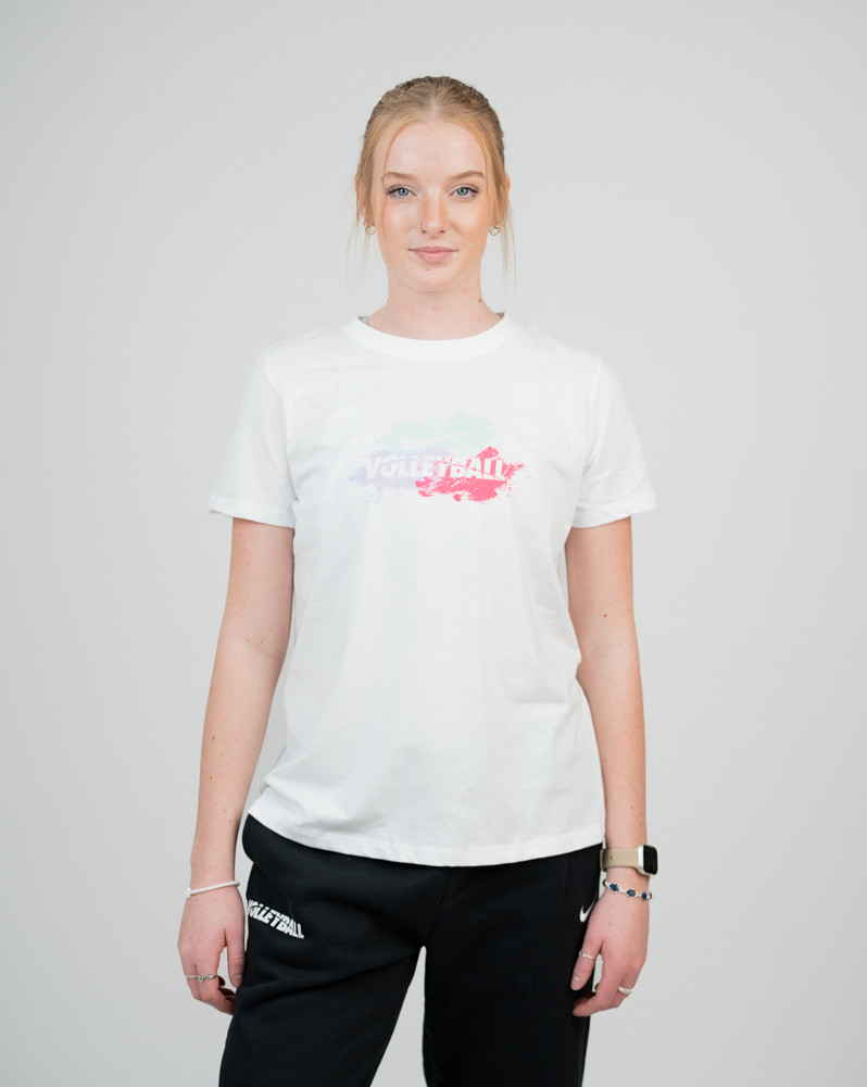 Nike Women's Volleyball Pastel Dri-Fit Cotton Tee (Multiple Colors)