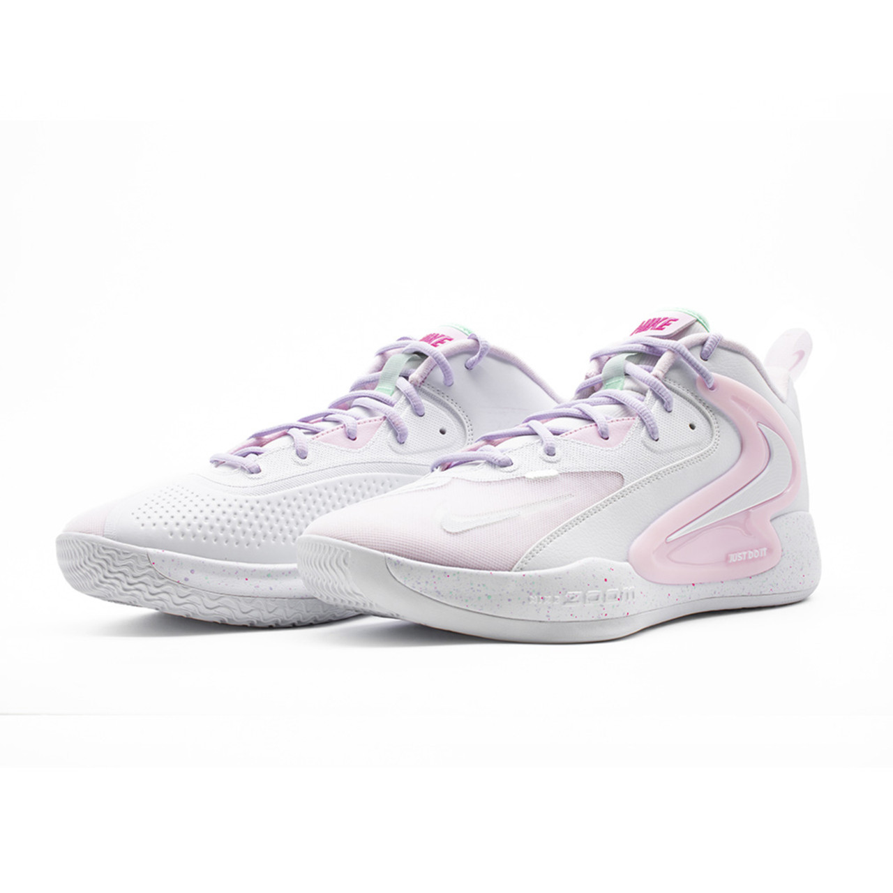 Purple Nike Basketball Shoes For Volleyball Nike Zoom Hyperset
