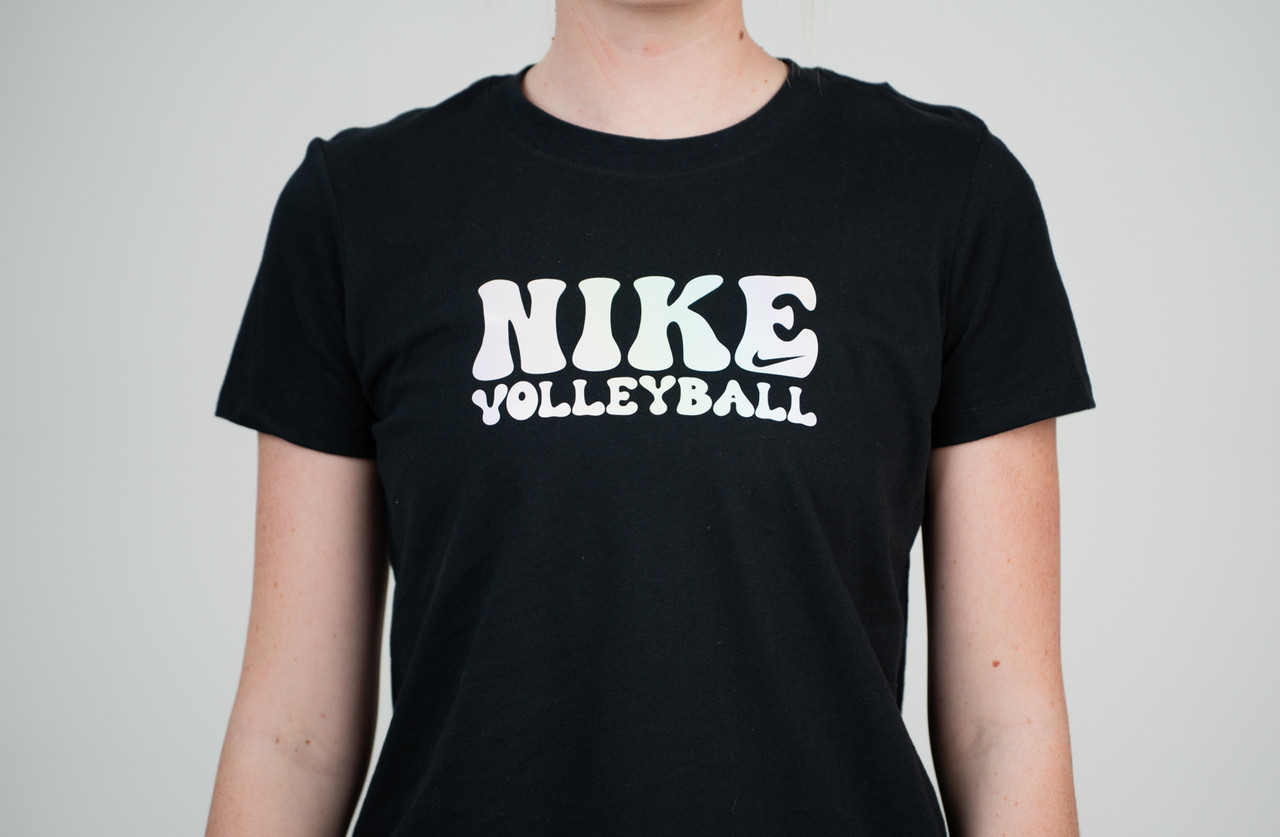 nike iridescent shirt womens