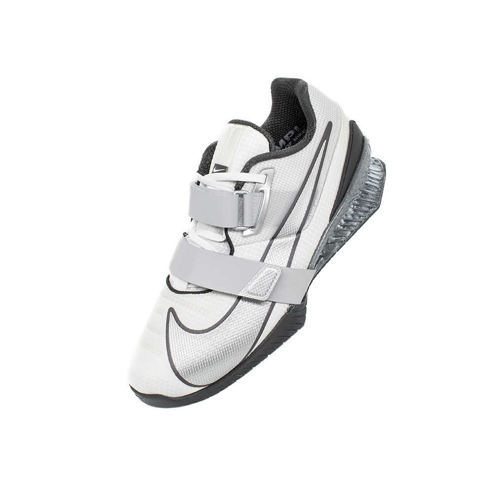 Nike Romaleos SE Weightlifting Shoes White/Metallic Silver-Anthracite/Wolf Grey