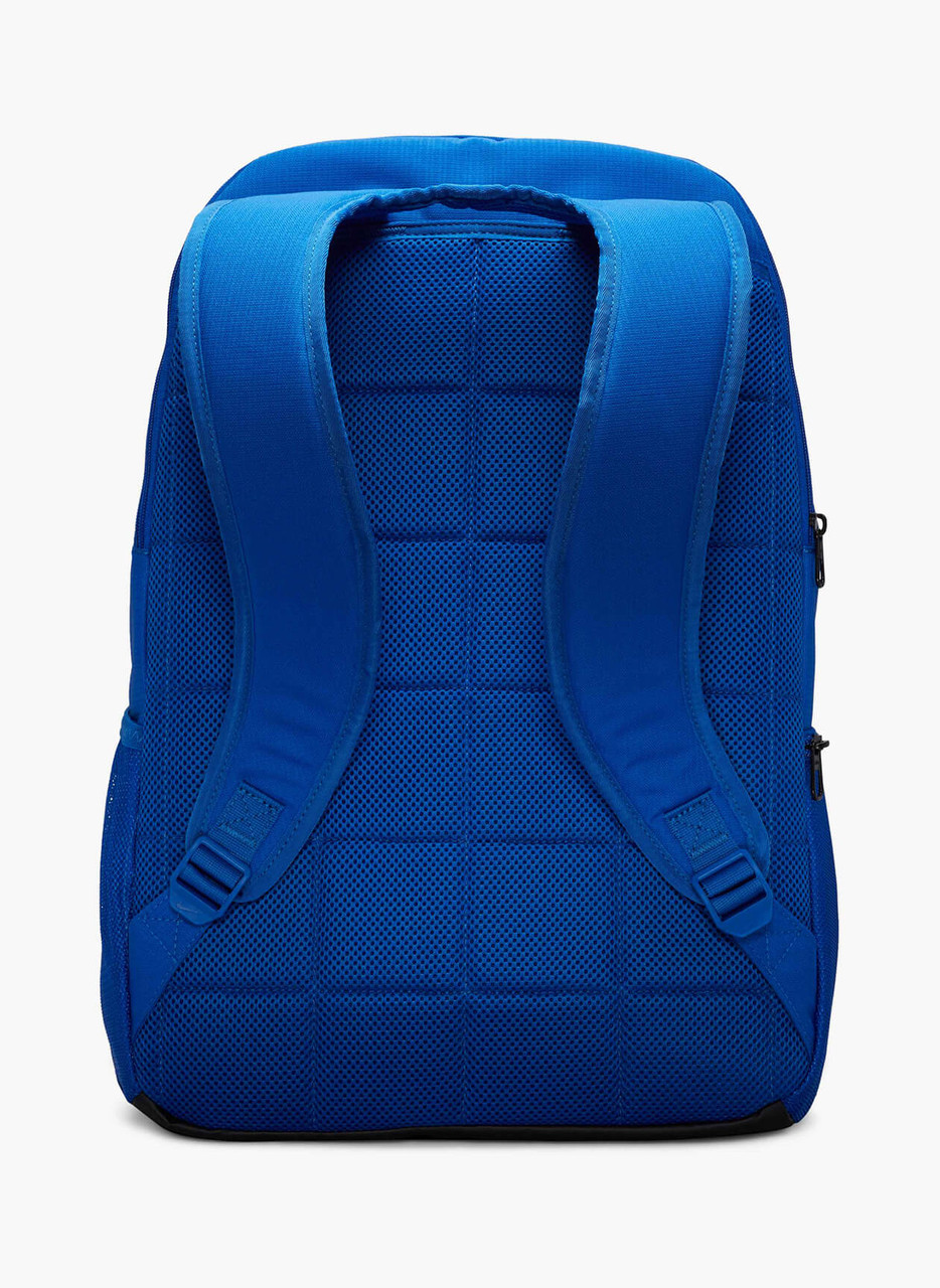 blue nike mesh backpack 3 Brand Navy 30L Two main compartments with a zip closure provide spacious and secure storage Blue Nike School Backpacks -