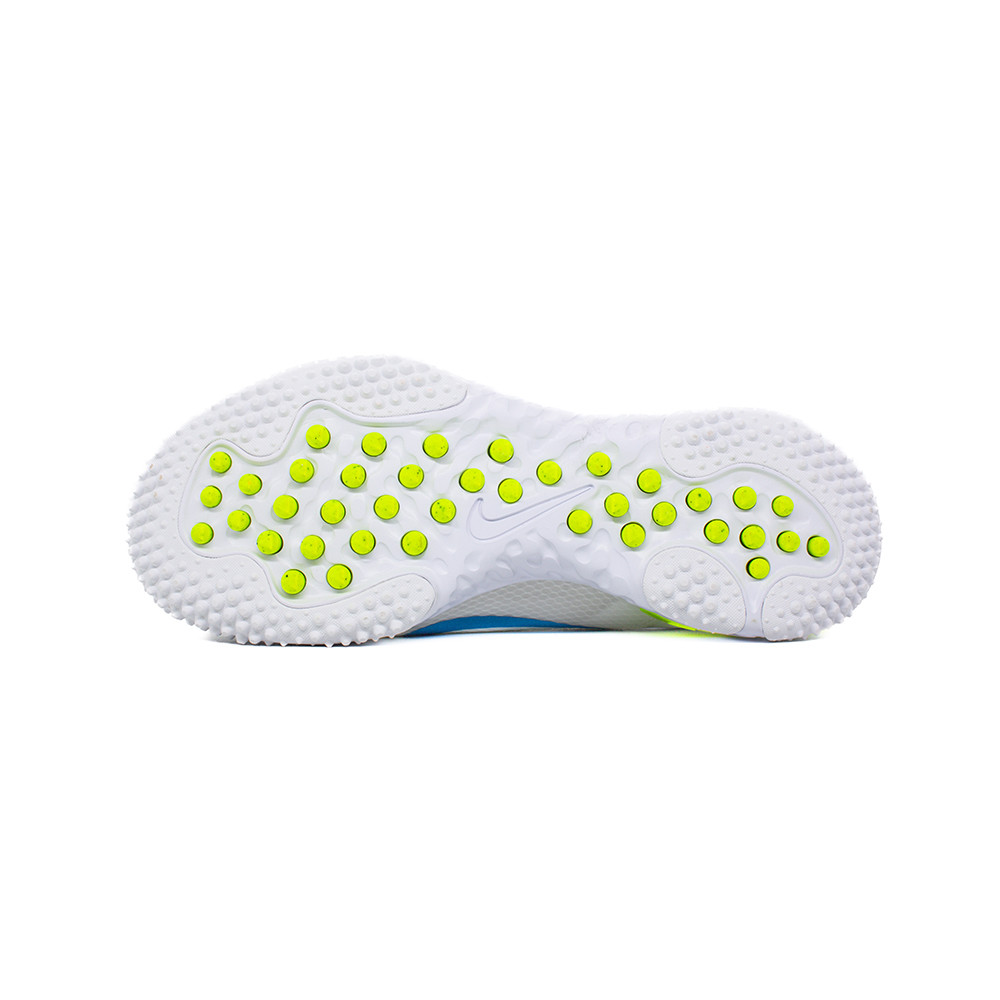 Nike Huarache 9 Elite TF Lax SE \'Vivid Blue\' FV6148-100 Multi Size Size 10 - Nike Huarache 9 Elite TF LAX SE White Volt Vivid  main image 4