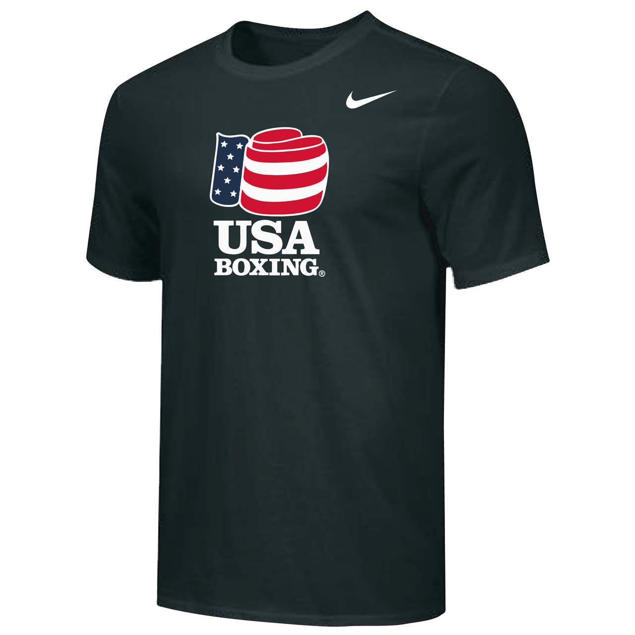 Nike Men's USA Boxing 100% Cotton Tee Black