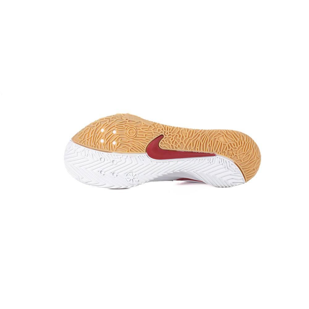 Nike Air Zoom Hyperace 3 Volleyball Shoes - White/Team Crimson