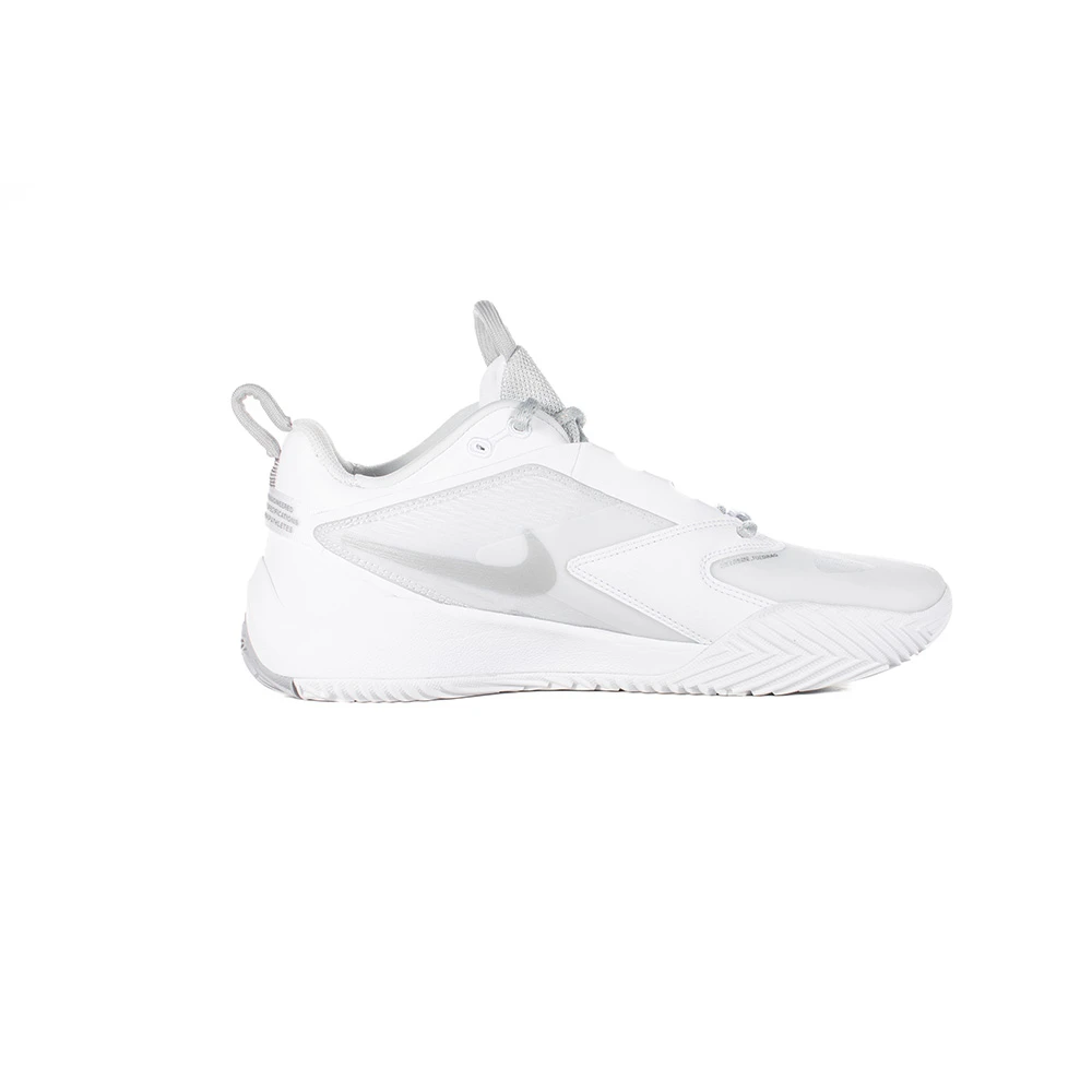 Nike White Silver Athletic Nike Shox R4 White Metallic Silver AR3565-101 Men 7.5 or  main image 3