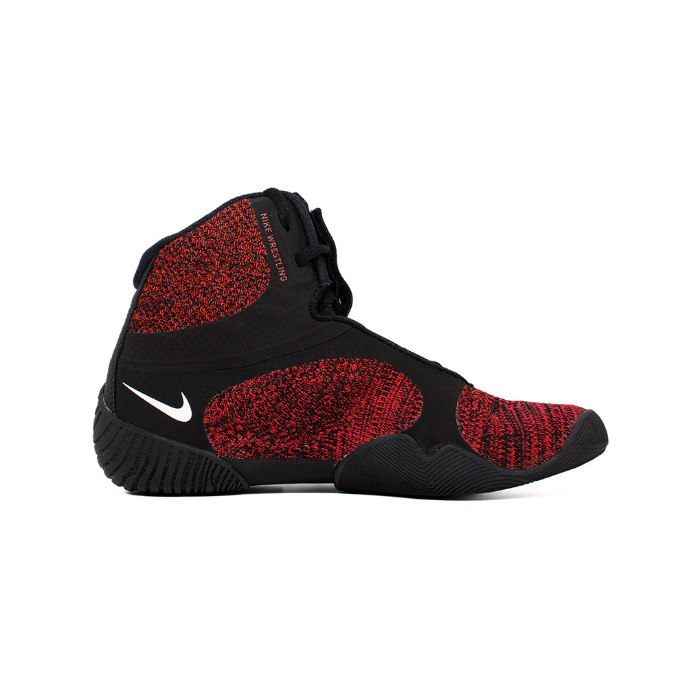 Nike Tawa Wrestling Shoes - Black/Red Orbit/Crimson