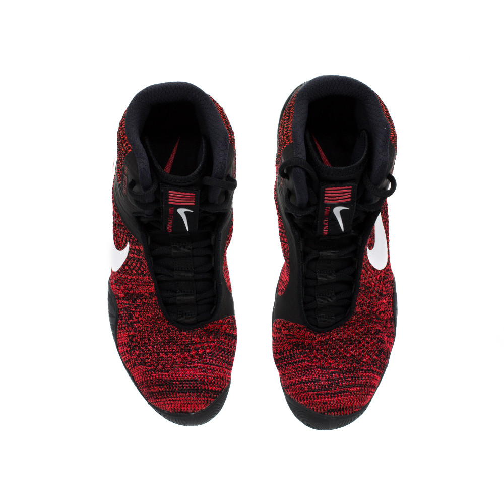 Nike Tawa Wrestling Shoes - Black/Red Orbit/Crimson