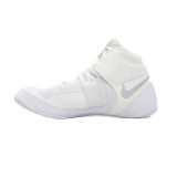 Nike Fury Wrestling Shoes - Color: 102-White/Metallic Silver