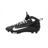 Nike Huarache 9 Elite Mid LAX Lacrosse Shoes - Color: 002 - Black/White