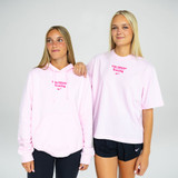 Nike Women's  Wrestling Athletic Hoodie - Pink Foam