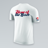 Nike Men's USA Boxing Free and Brave Dri-Fit Cotton S/S Tee - White