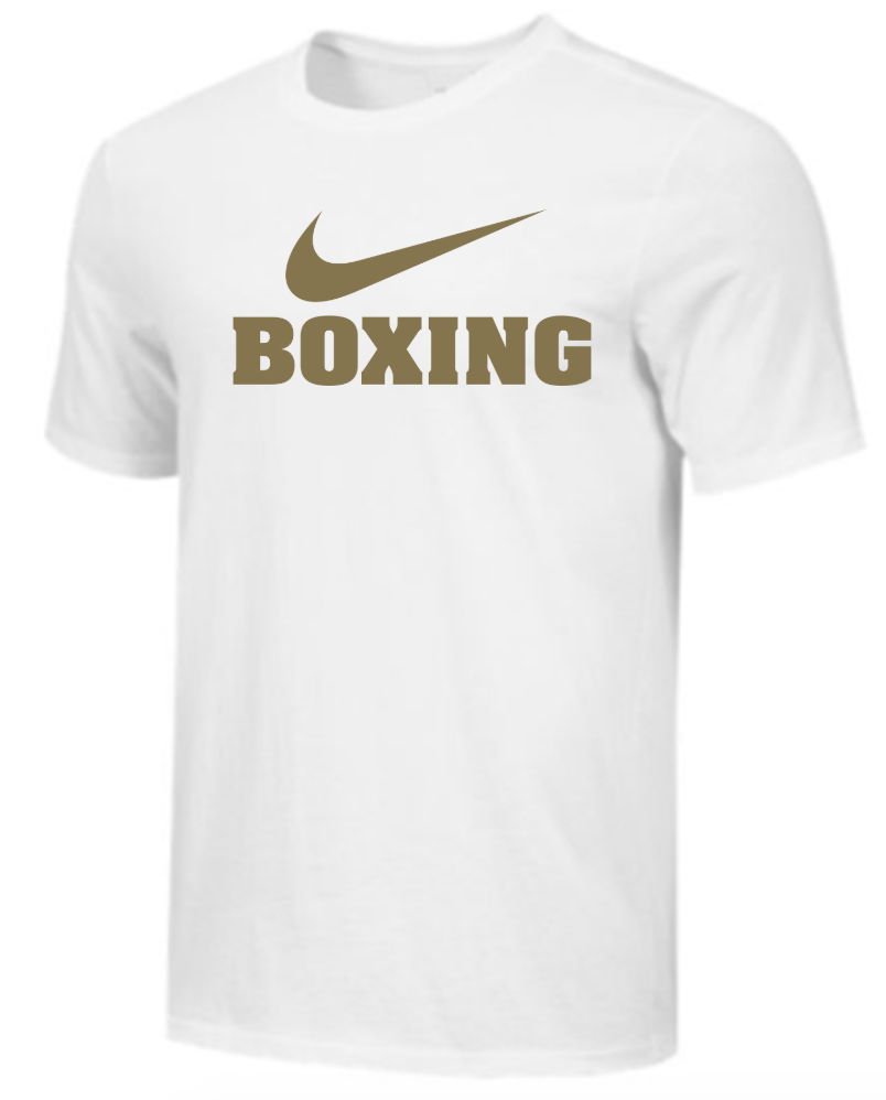 Nike Men's Boxing Tee White/Gold
