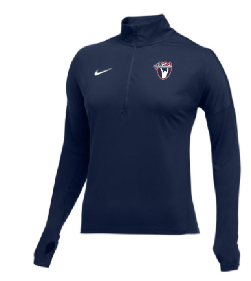 Nike Women's USA Weightlifting Windrunner Jacket - Anthracite/White