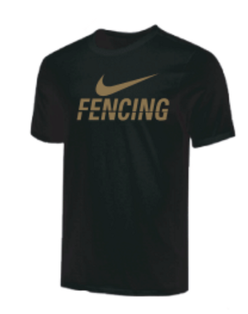 Nike Youth Fencing Tee - Gold/Black