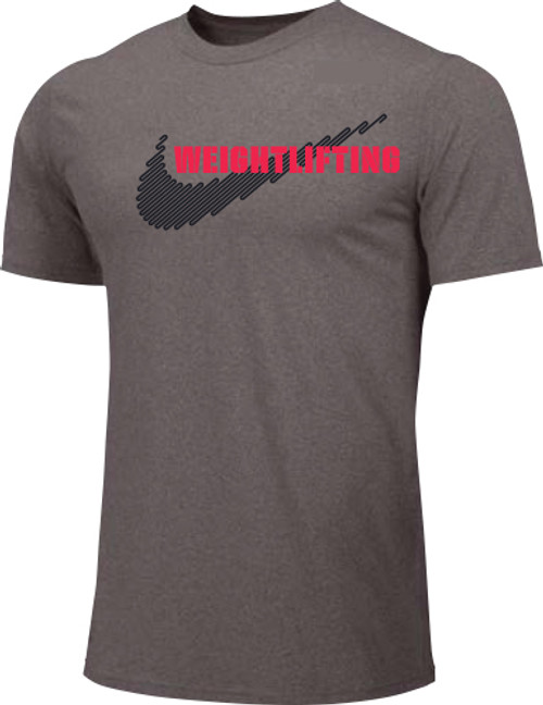 Nike Men's Weightlifting Rawdacious Tee - Grey