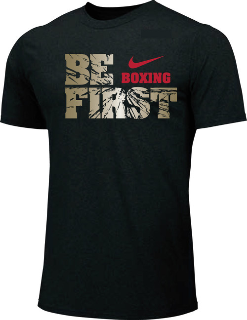 Nike Women's Boxing Be First Cotton Tee - Black