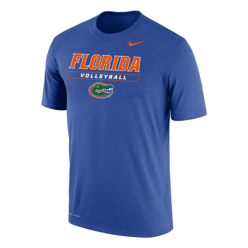 Nike Men's Volleyball Core Short Sleeve University of Florida Tee - Game Royal