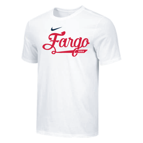 Nike Men's Wrestling Fargo 2022 Cotton Tee - White