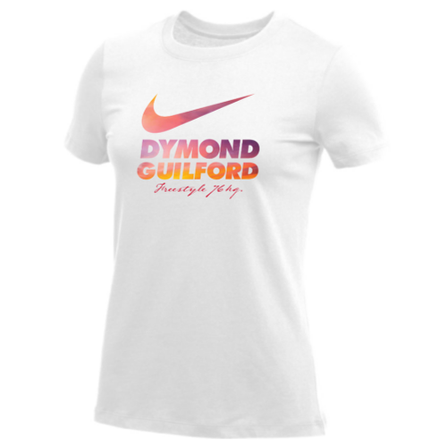 Nike Women's Dymond Guilford Sunset Tee - White