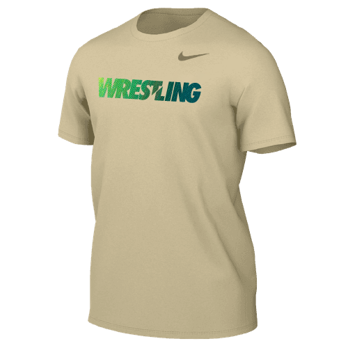 Nike Men's Wrestling Dri-FIT Legend Tee - Team Gold / Green/Teal/Yellow