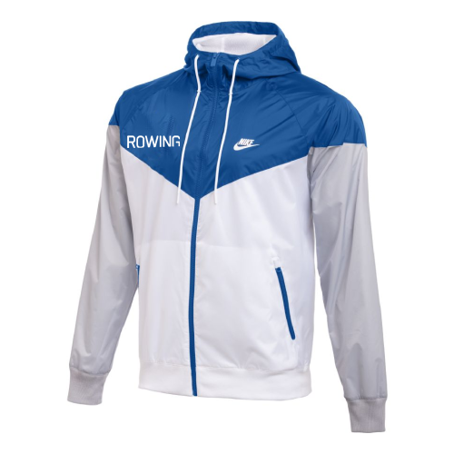 Nike Men's Rowing Windrunner Jacket - Royal/White/Wolf Grey/White