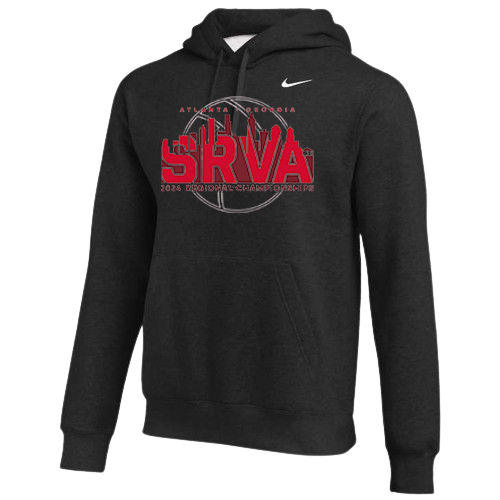 Nike Men's Volleyball Southern Regional Championship 2024 Club Fleece Hoodie - Black/Red