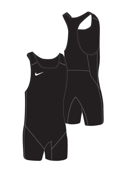 Nike Men's Weightlifting Singlet - Black / Black