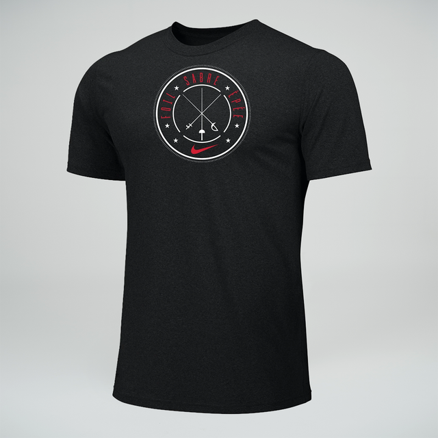 Nike Men's Fencing Epee Foil Sabre Tee - Black
