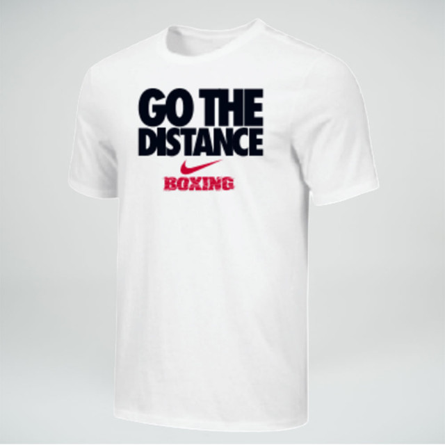 Nike Women's Boxing Go The Distance Tee - White