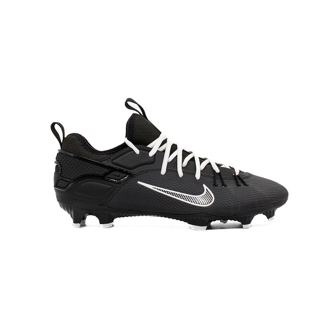 Nike Huarache 9 Elite Low LAX Lacrosse Shoes - Color: 002 - Black/White