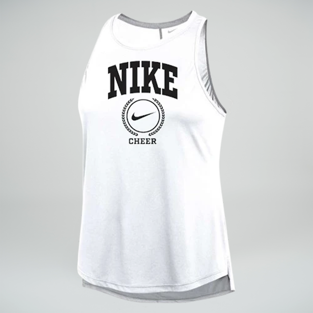 Nike Women's Cheer Crest Tank Dri-FIT Cotton - White 