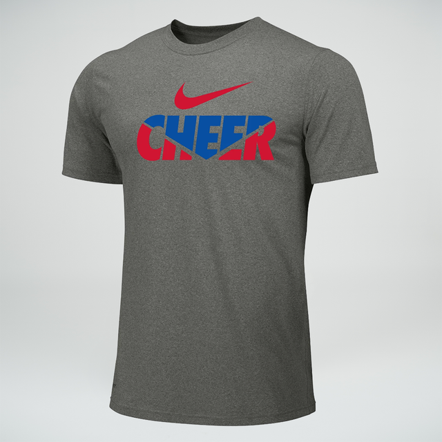 Nike Men's Cheer 100% Cotton Tee - Grey