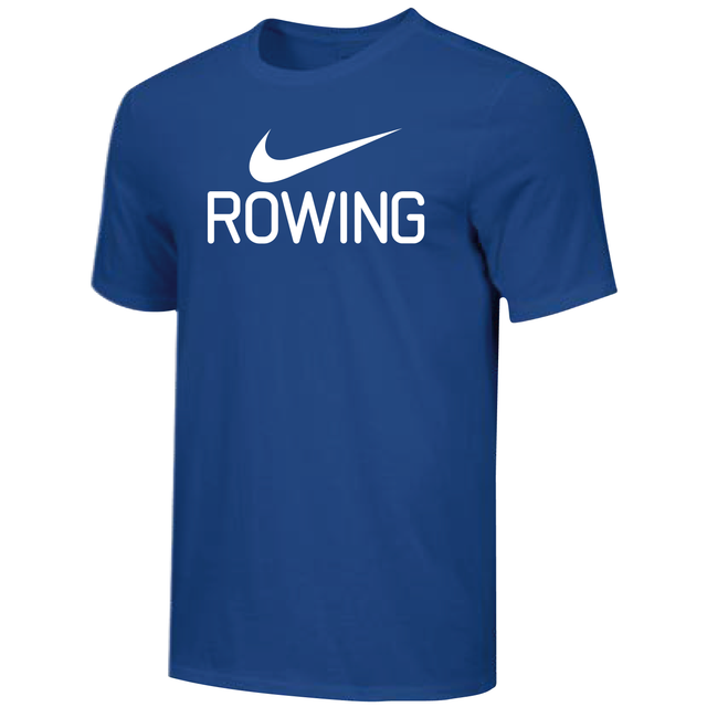 royal blue and white nike shirt
