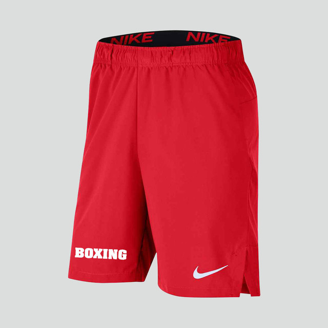 Nike Youth Boxing Dri-FIT Flex Woven Training Short - Red
